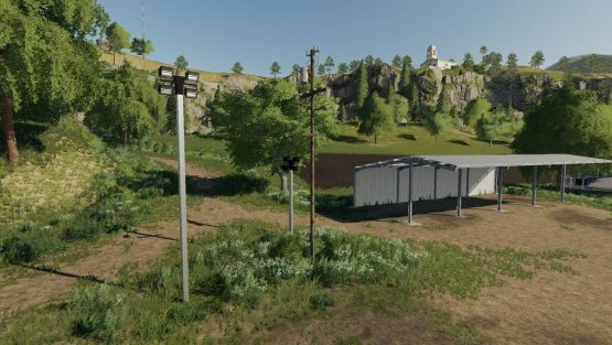 Мод «Powerful Spotlights Pack» для Farming Simulator 2019