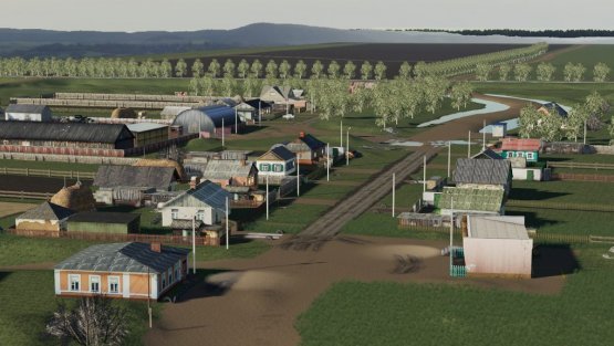 Карта «Черновское» для Farming Simulator 2019