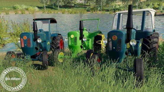 Мод «Lanz D6016 Oldtimer» для Farming Simulator 2019