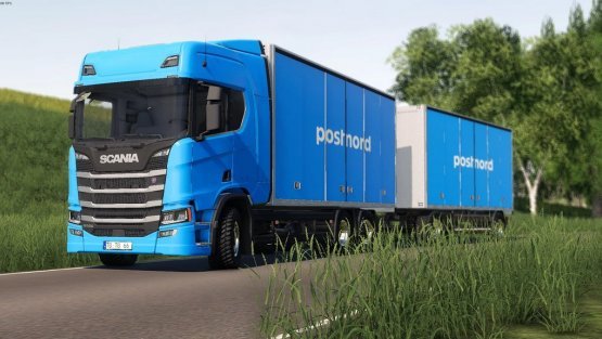 Мод «Scania R Box Truck Edit» для Farming Simulator 2019