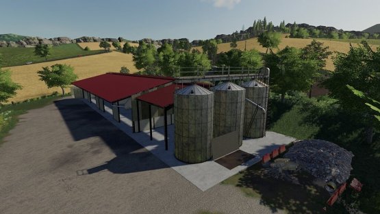 Мод «Buildings With Silo» для Farming Simulator 2019