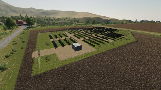 Мод «XXL Solar Field» для Farming Simulator 2019