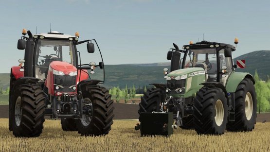 Мод «Massey Ferguson 7700S» для Farming Simulator 2019