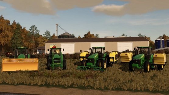 Мод «John Deere 8030 Series US» для Farming Simulator 2019