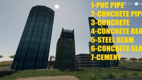 Мод «Build A City 02» для Farming Simulator 2019
