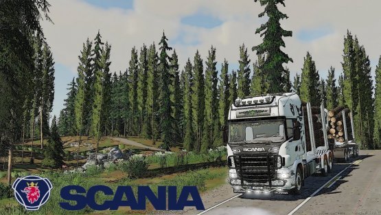 Мод «Scania R730S Timber Truck» для Farming Simulator 2019