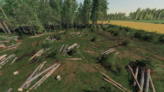 Карта «Geiselsberg Forestry Edition» для Farming Simulator 2019