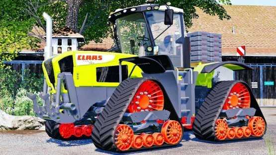 Мод «Claas Xerion 3800 Trac» для Farming Simulator 2019