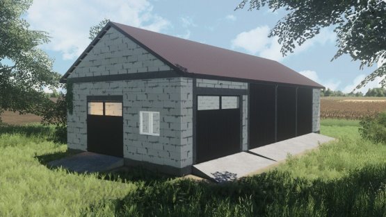 Мод «Garage With Workshop» для Farming Simulator 2019