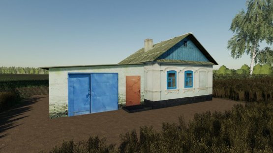 Мод «Дом в русском стиле» для Farming Simulator 2019
