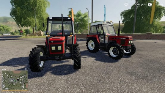 Мод «Zetor 7340 Turbo» для Farming Simulator 2019