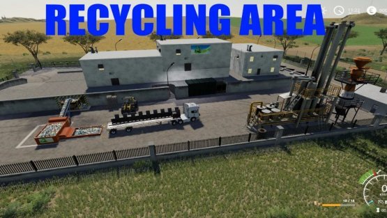 Мод «Recycling Sell Point» для Farming Simulator 2019