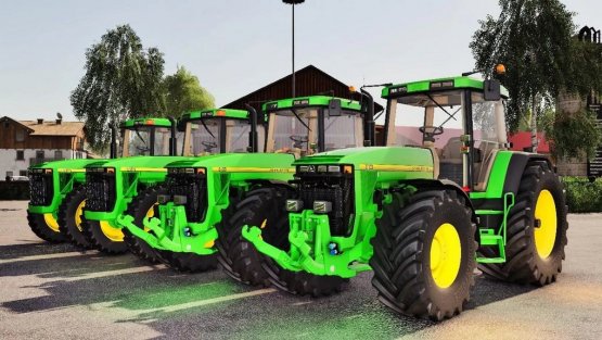 Мод «John Deere 8000/8010 Series US & EU» для Farming Simulator 2019