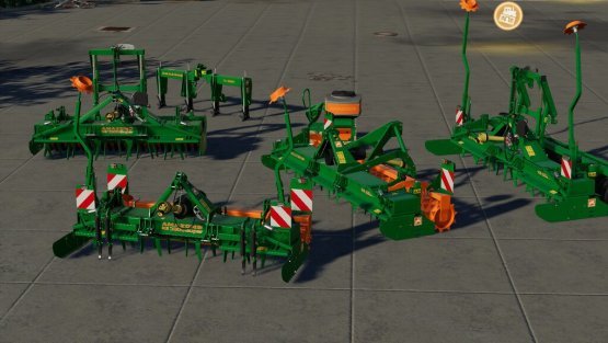 Мод «Amazone Power Harrows» для Farming Simulator 2019