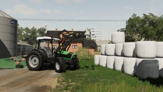 Мод «Deutz Fahr Agrofarm» для Farming Simulator 2019