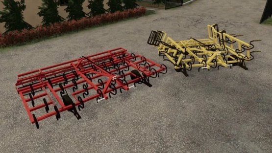 Мод «Agregat Uprawowy 350» для Farming Simulator 2019