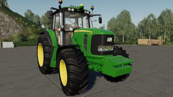 Мод «John Deere 7430/7530» для Farming Simulator 2019