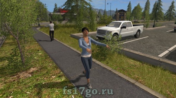 Как я встретил зомби в игре Farming Simulator 2017