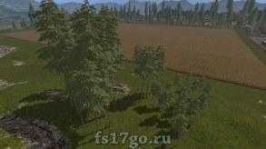 Деревья (сосны) для Farming Simulator 2017