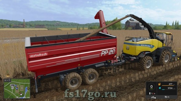 Прицеп Auger Wagon PP20 для Farming Simulator 2017