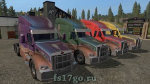 Peterbilt 579 для Farming Simulator 2017