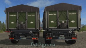 Прицеп Brantner Z18051 для Farming Simulator 2017
