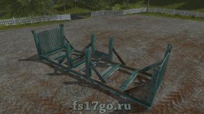 Мод Навесная поленница для Farming Simulator 2017