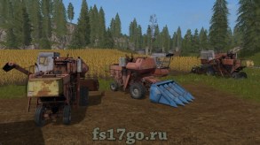 Комбайн НИВА СК-5 для Farming Simulator 2017
