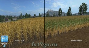 Текстуры кукурузы для Farming Simulator 2017