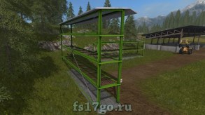 Мод Стеллажи для Farming Simulator 2017