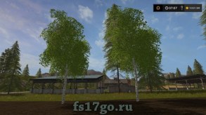 Мод небольшая береза для Farming Simulator 2017