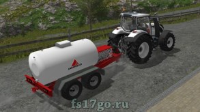 Цистерна с цифровым дисплеем для Farming Simulator 2017