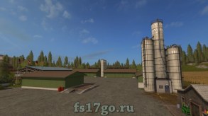 Карта Сосновые холмы для Farming Simulator 2017