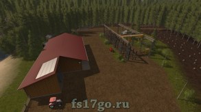 Карта Сосновые холмы для Farming Simulator 2017