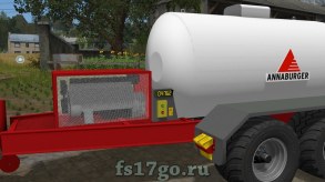 Цистерна с цифровым дисплеем для Farming Simulator 2017
