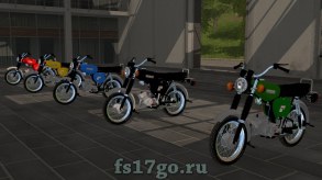Мотоцикл Simson S51E для Farming Simulator 2017