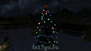Новогодняя елка для Farming Simulator 2017