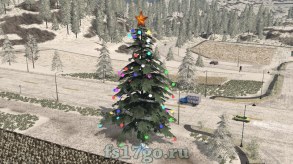 Новогодняя елка для Farming Simulator 2017