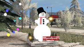 Снеговик для Farming Simulator 2017