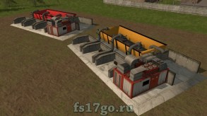 Мод Кормосмесительная станция для Farming Simulator 2017