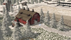 Мод Зима в Farming Simulator 2017. Зимняя пора