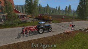 Мод Ходячие поезда для Farming Simulator 2017