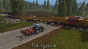 Мод Ходячие поезда для Farming Simulator 2017