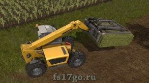 Мод тюкозахват Bressel & Lade для Farming Simulator 2017