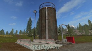 Мод Силосная башня для Farming Simulator 2017