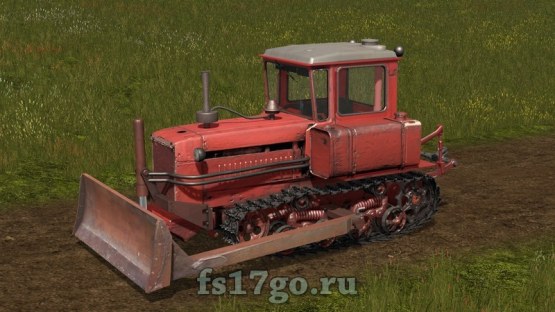 ДТ-75М с отвалом для Farming Simulator 2017
