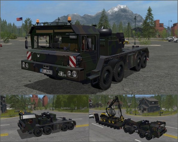 Мод «Army Truck» для Farming Simulator 2017