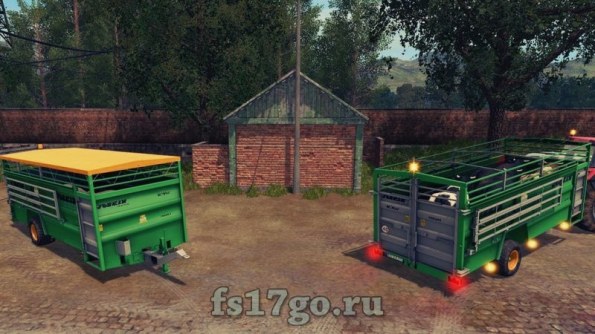Прицеп для животных Joskin RDS 6000 для Farming Simulator 2017