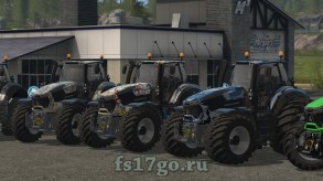Мод Deutz Fahr Series 9 + дизайны для Farming Simulator 2017
