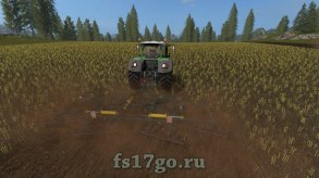 Мод борона БДТ-7 для Farming Simulator 2017
